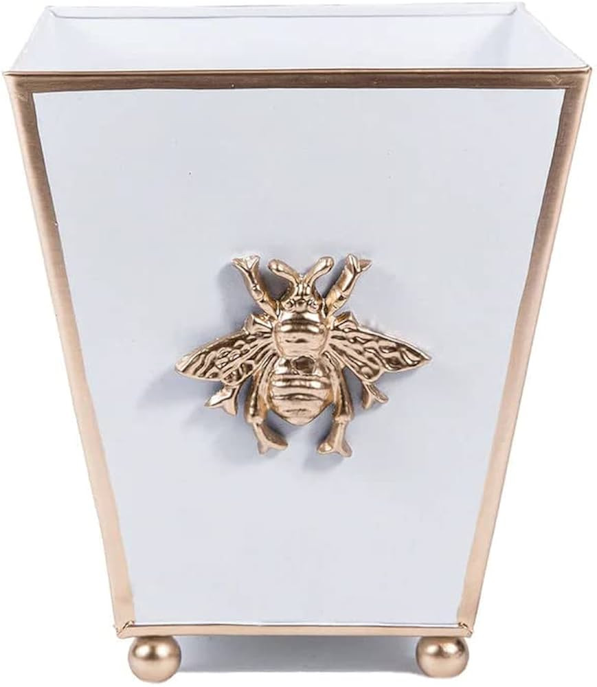 Jaye's Studio Decorative Planter Cachepot, Handcrafted Regency Bee Planter Gold Plant Pot, Hand P... | Amazon (US)