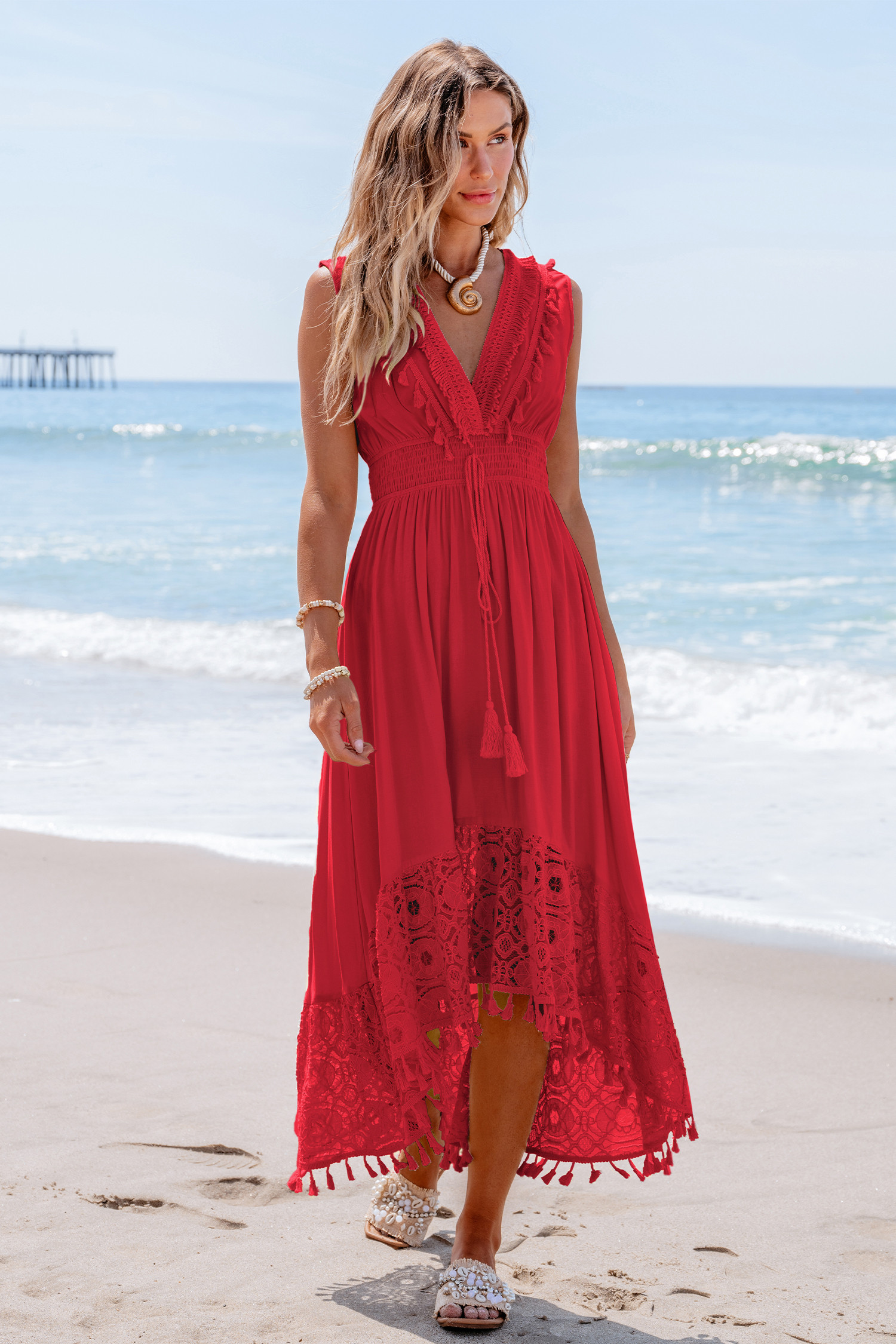 Ruby Daze Red Midi Dress | Effortless Elegance | Cupshe | Cupshe US