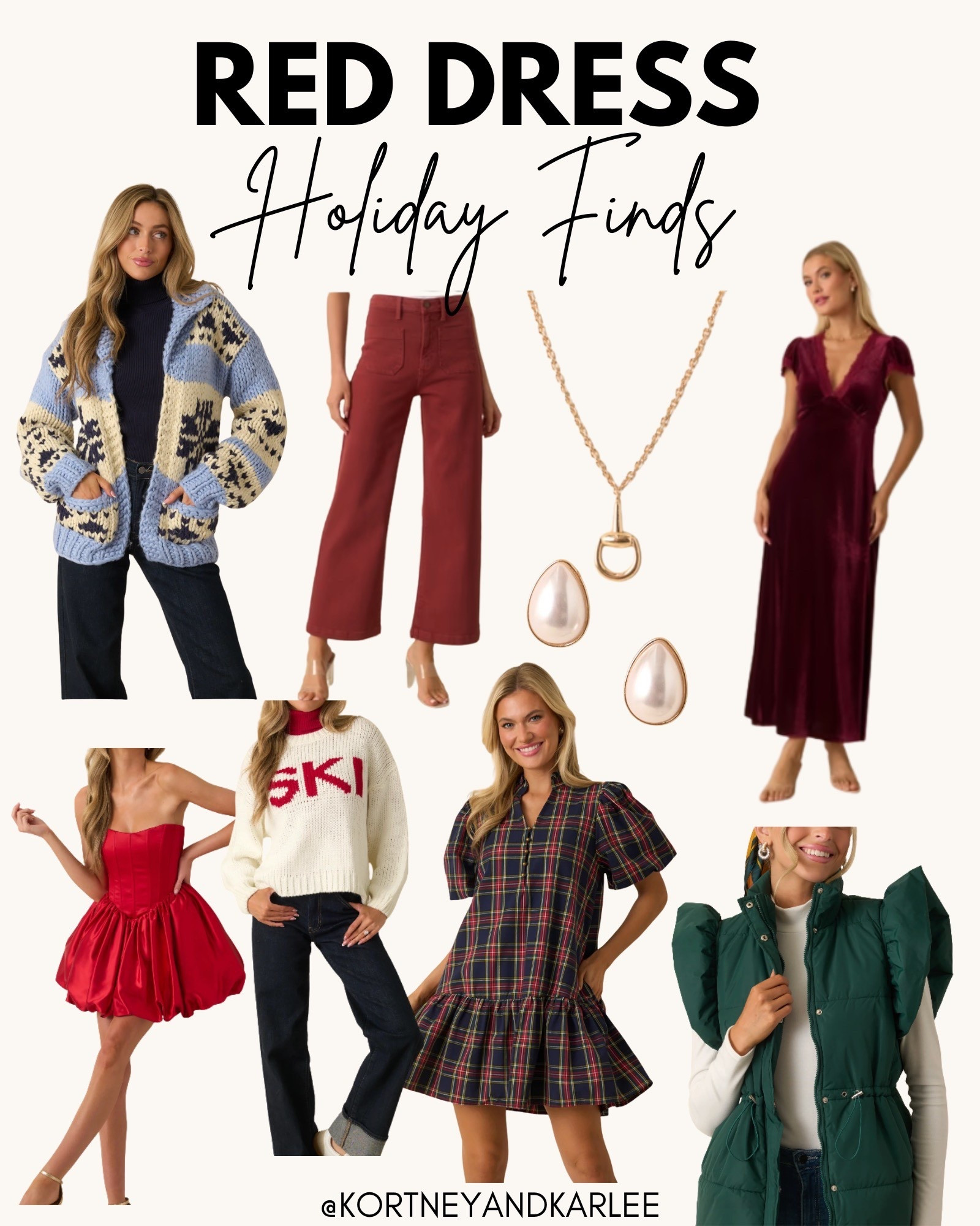 Red Dress Holiday Finds!

Kortney and Karlee | #kortneyandkarlee #LTKfindsunder50 #LTKfindsunder100 #LTKtravel 