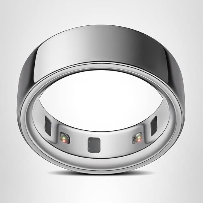 Oura Ring 4 - Silver - Size 9 - Size Before You Buy | Amazon (US)