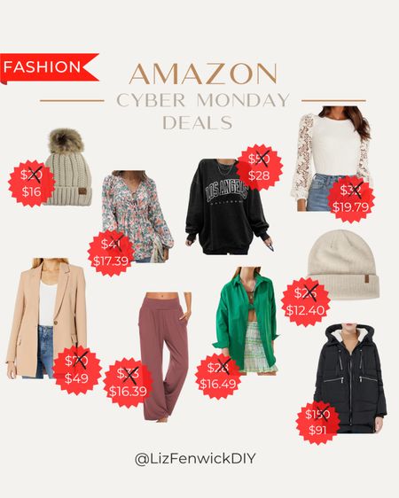 Amazon fashion Cyber Monday deals! Great gift ideas too! 

#LTKsalealert #LTKSeasonal #LTKCyberweek