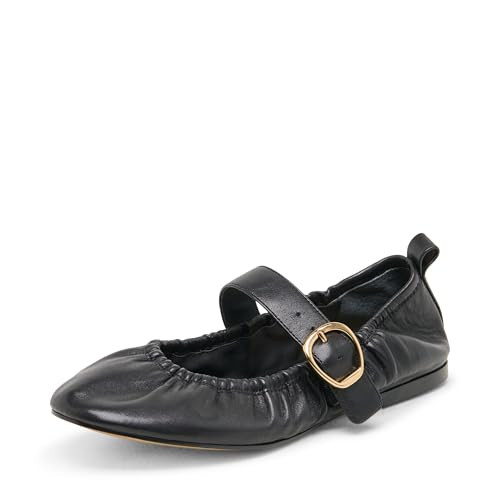 Dolce Vita Women's Caely Ballet Flat, Black, 6 | Amazon (US)