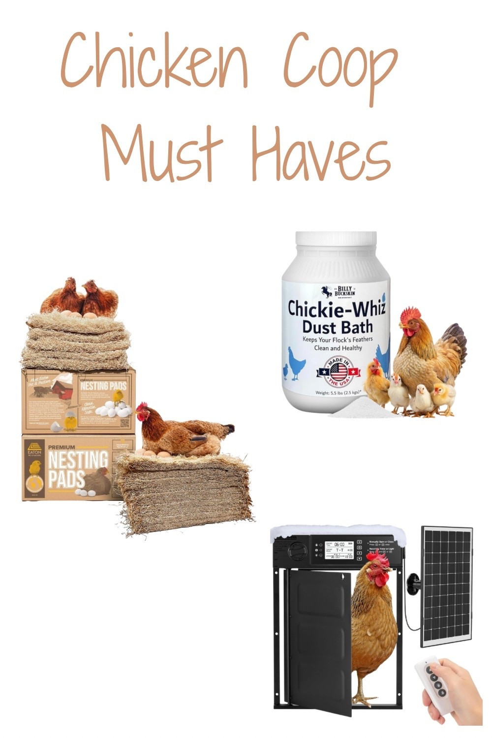 Chicken Coop Must Haves

#LTKSeasonal #LTKHome #LTKPets