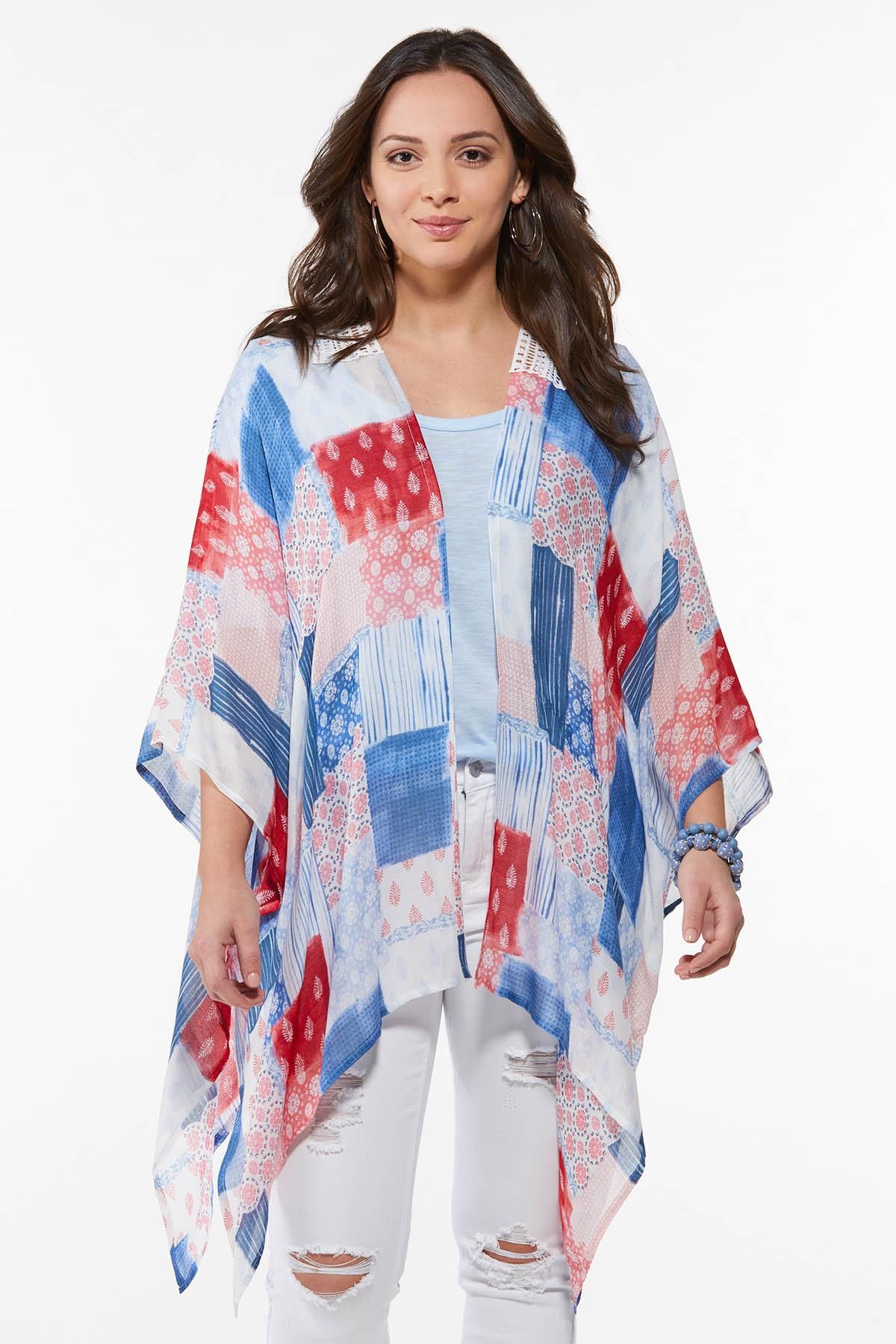 Patchwork Kimono | Cato Fashions