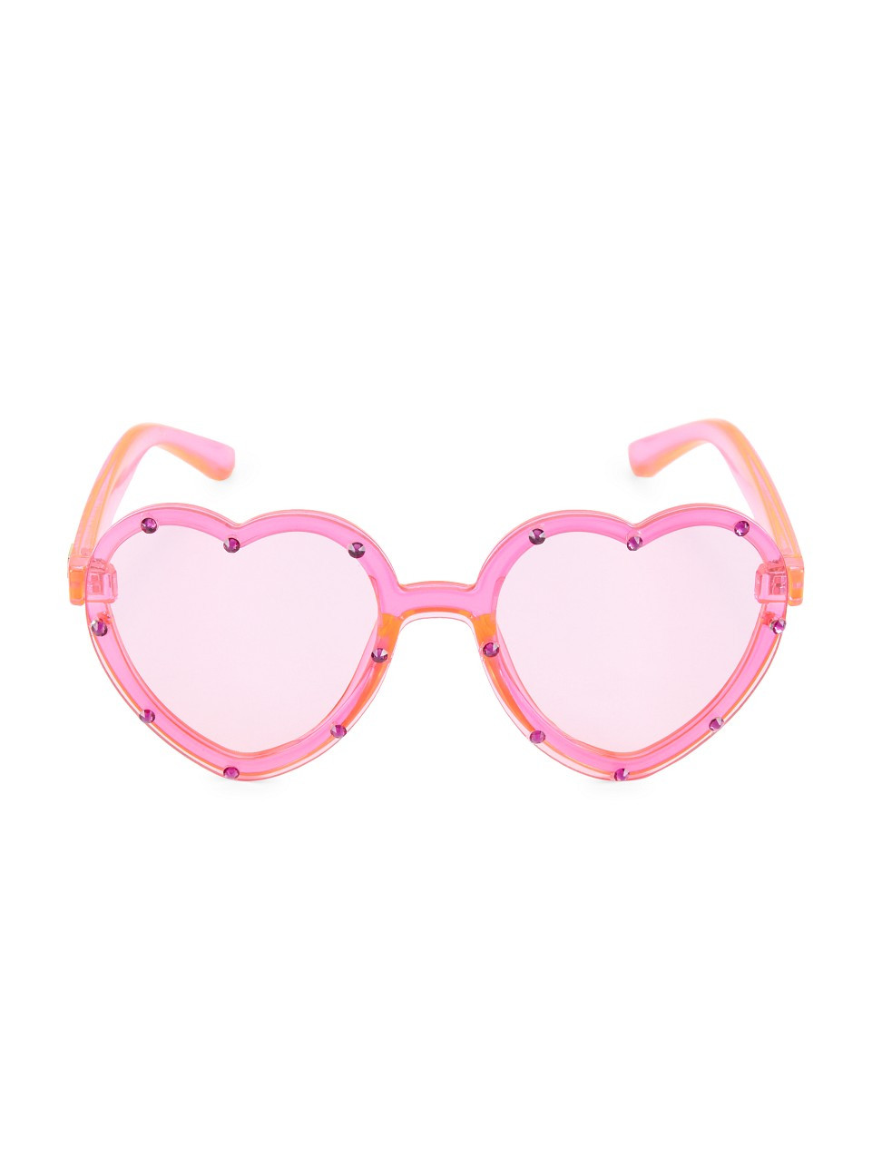 Girl's Neon Heart Sunglasses | Saks Fifth Avenue