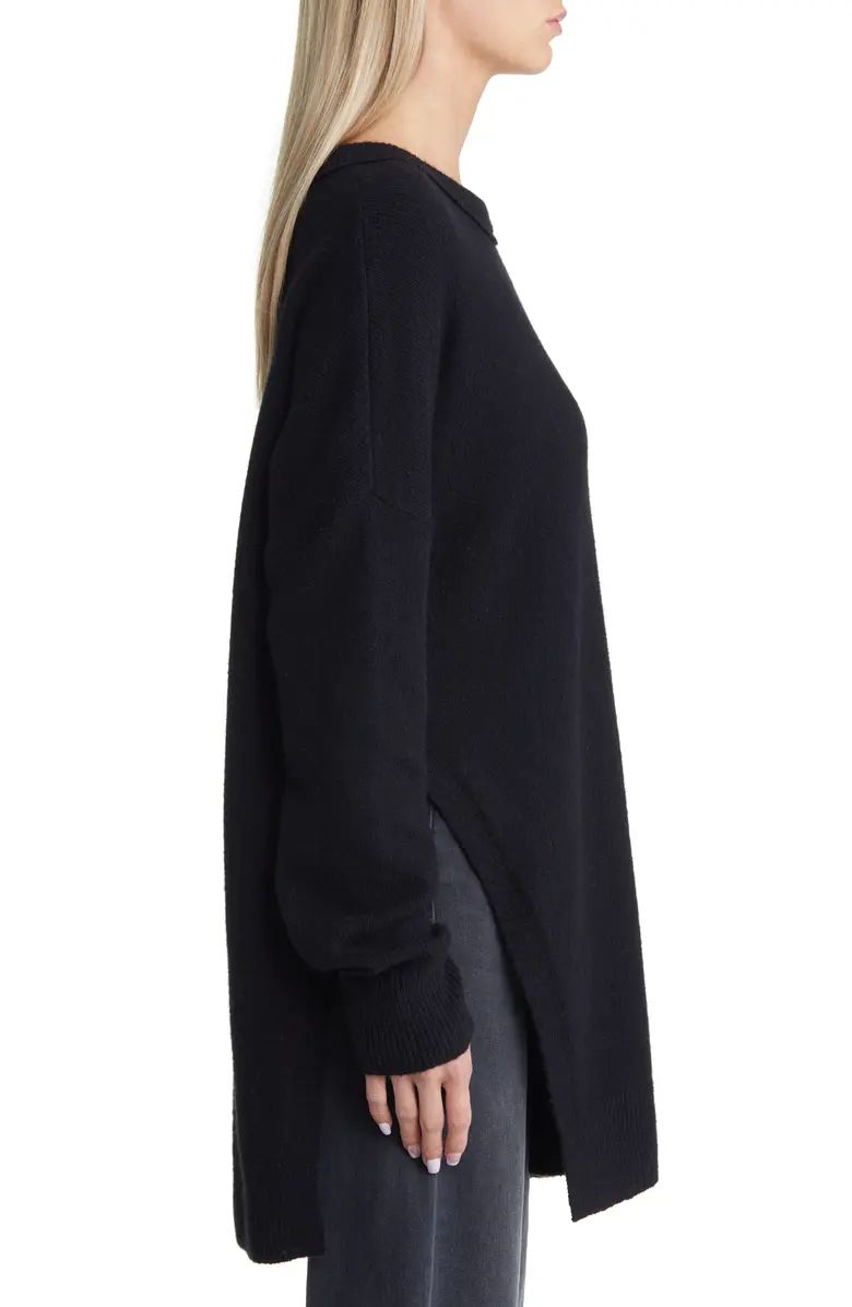 Side Slit Hem Tunic Sweater | Nordstrom