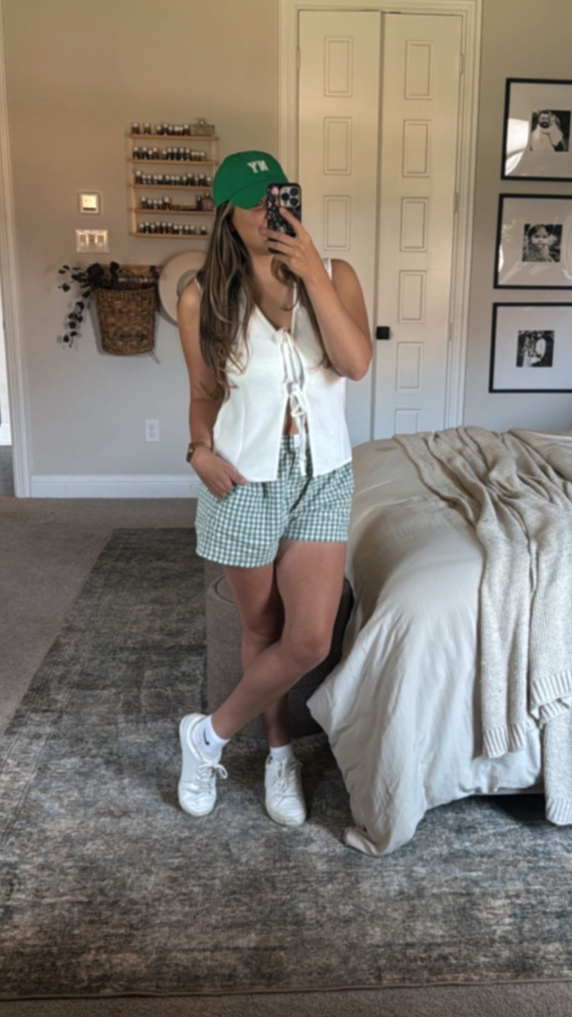 Amazon casual outfit // boxer shorts // front tie tank // spring outfit 

#LTKSeasonal #LTKStyleTip #LTKFindsUnder50