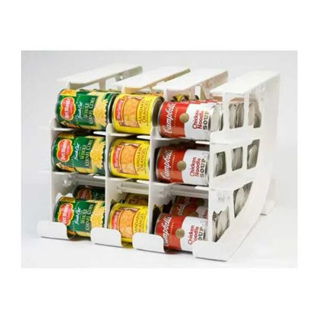 FIFO - Can Tracker - Shelf Can Rotator - Pantry Tin Can Food Storage Rotation System | Walmart (US)