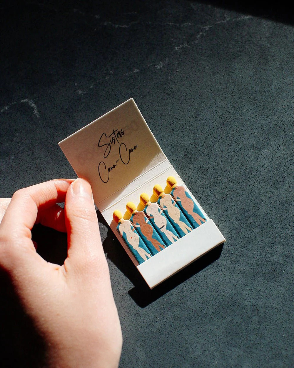 'sisters cann-cann' matches (set of 3)

                      -

                      $9.60

   ... | Cupcakes and Cashmere