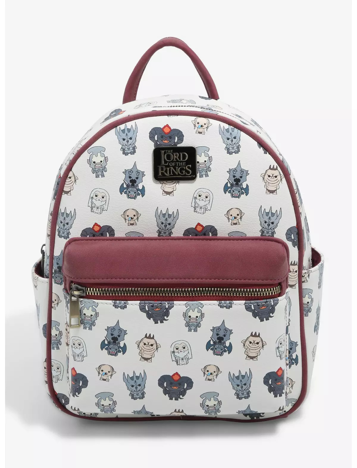 The Lord of the Rings Chibi Villains Allover Print Mini Backpack - BoxLunch Exclusive | BoxLunch
