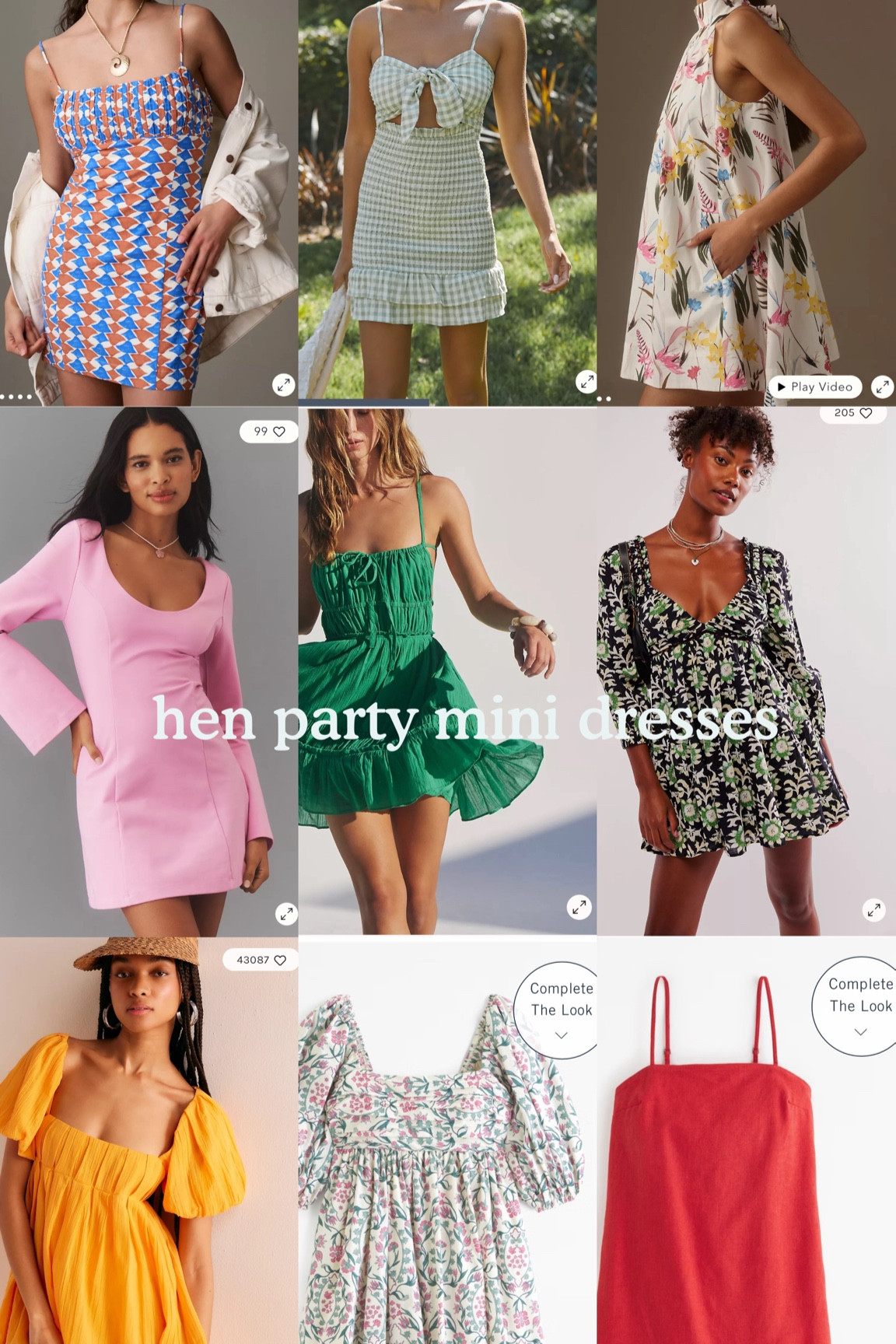 hen party mini dress inspo 

#LTKwedding #LTKsummer