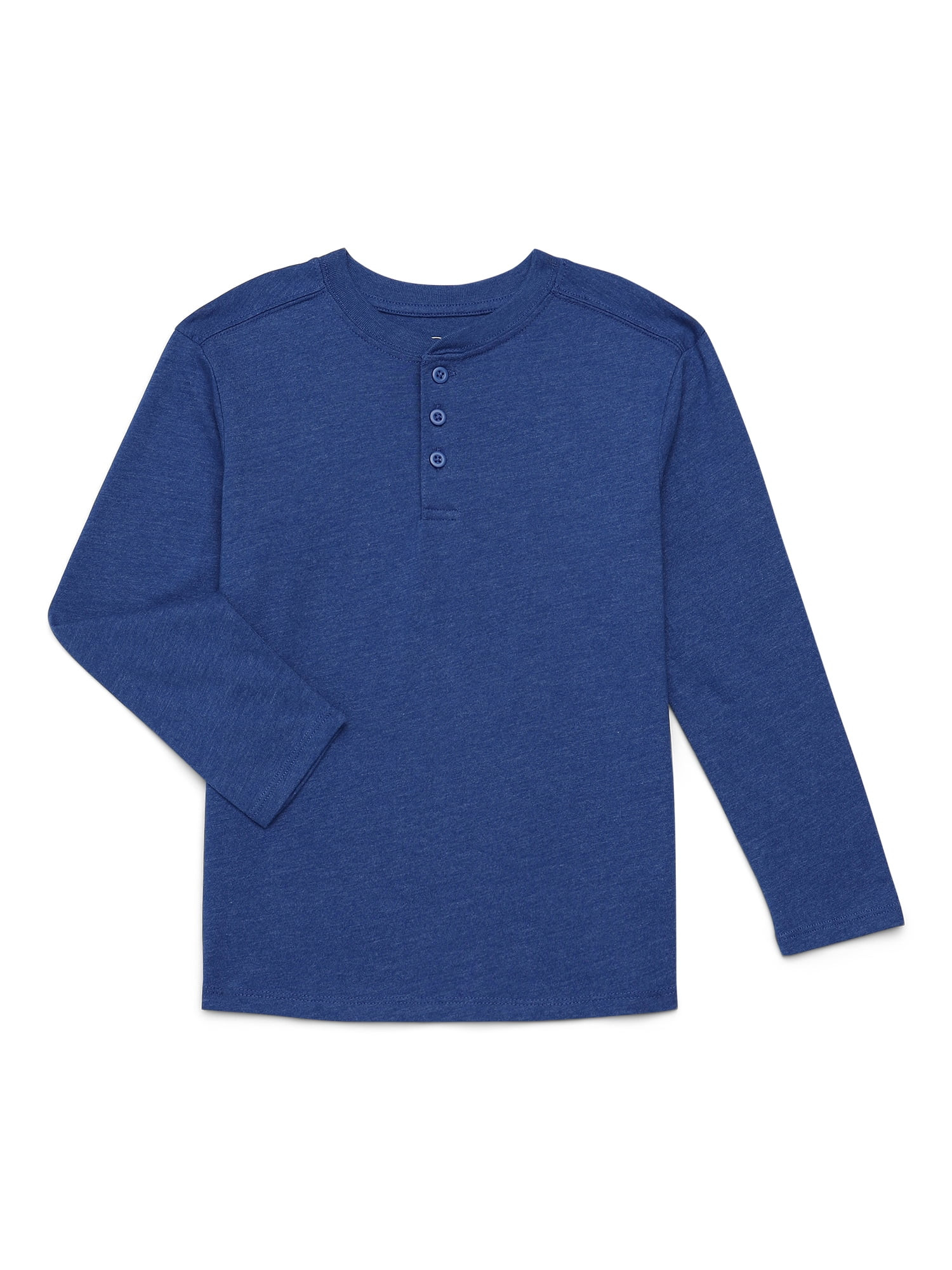 Wonder Nation Long Sleeve Henley Tee | Walmart (US)