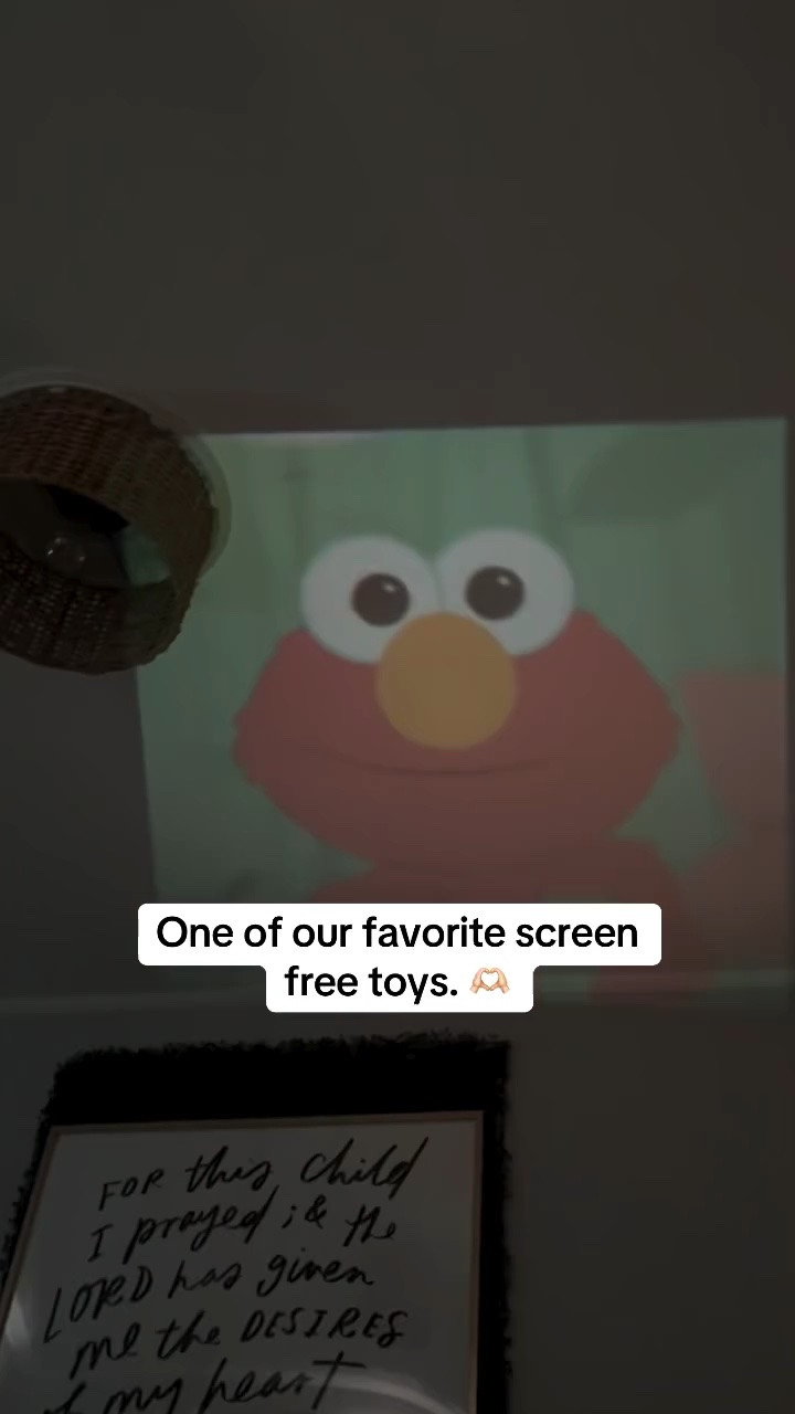 Don’t get me wrong—we still have screen time in our house. I know this might be an unpopular opinion, but if it’s educational, I’m okay with it—especially since he comes to work with me every day. 

That being said, when we’re home, I do try to limit screens, and this has been one of our all-time favorite alternatives. ✨

The Luna can be used as a projector, played as stories and songs with the projector off, or even used as a nightlight. It’s one of those toys that grows with them and gets used in so many different ways.

I’m thinking this might be the start of a little mini-series sharing our favorite low-stimulation, screen-free toys. 🫶🏻

Do you have a Luna? If so, what are your favorite characters?

Elmo is the current obsession around here, but the Super Simple Songs collection gets a lot of love too. ❤️