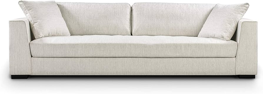 POLY & BARK Capri Fabric Sofa, Bright Ash | Amazon (US)