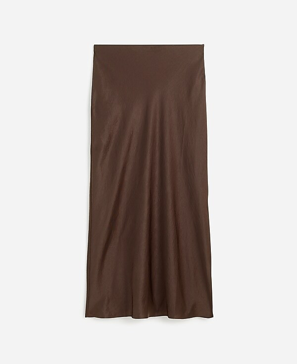Satin Maxi Slip Skirt | Madewell | Madewell