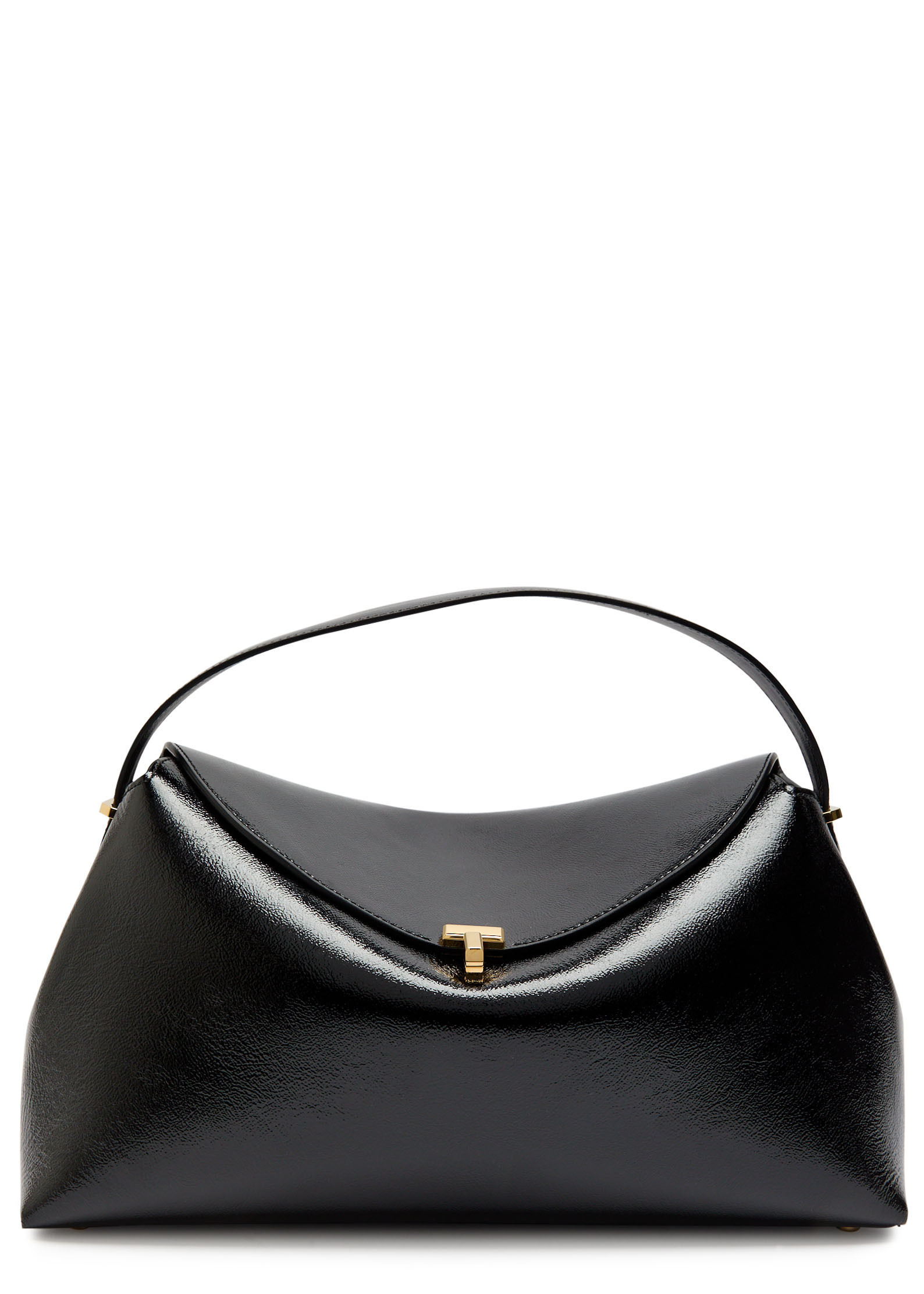 T-Lock patent leather top handle bag | Harvey Nichols