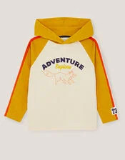 Adventure Hooded Long Sleeve Top Cream | Monsoon (UK)