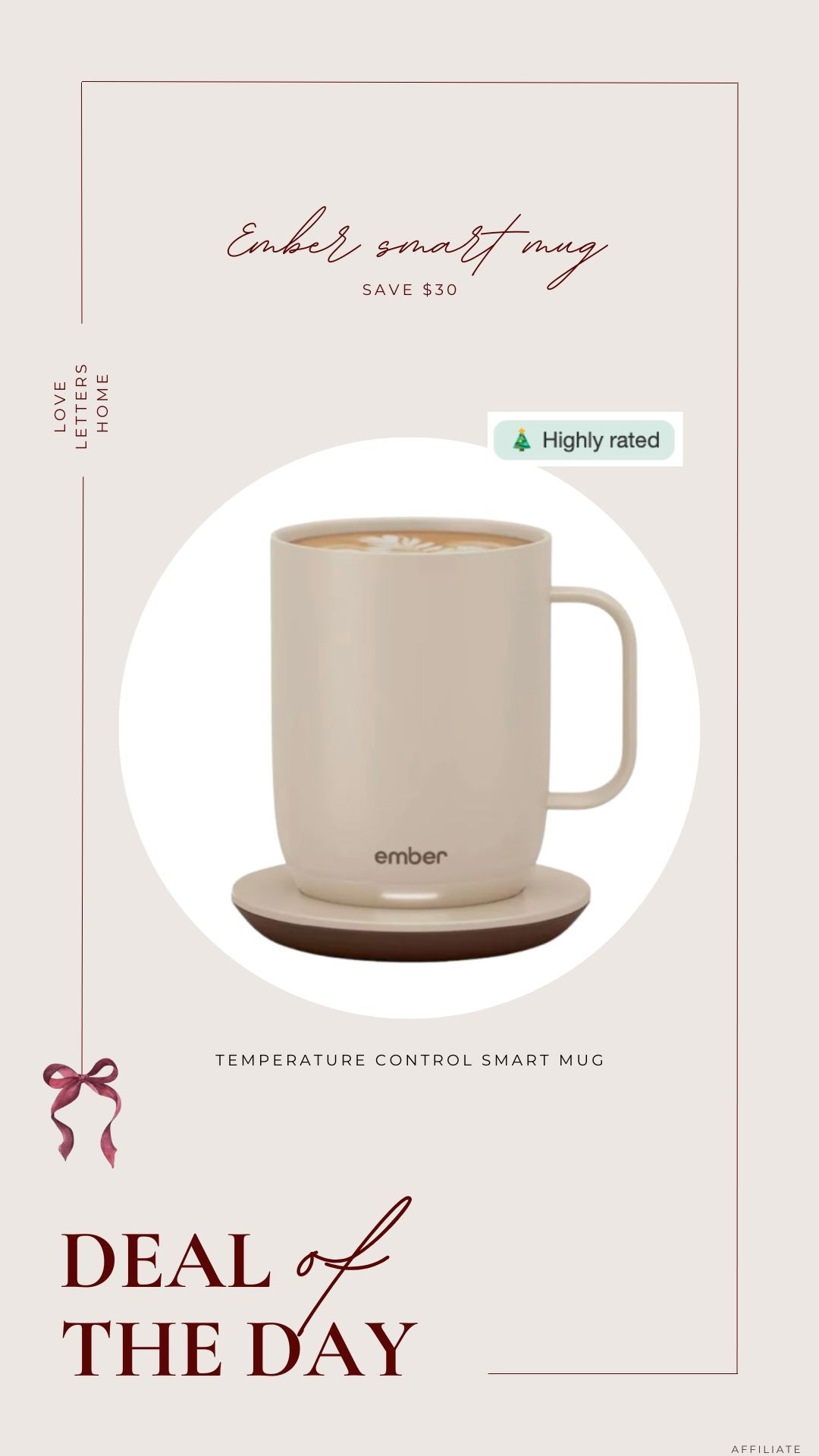Ember smart mug is on sale at Target! 

#LTKHoliday #LTKGiftGuide