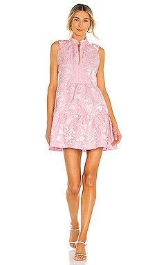 Amanda Uprichard Sleeveless Saffron Dress in Pink from Revolve.com | Revolve Clothing (Global)