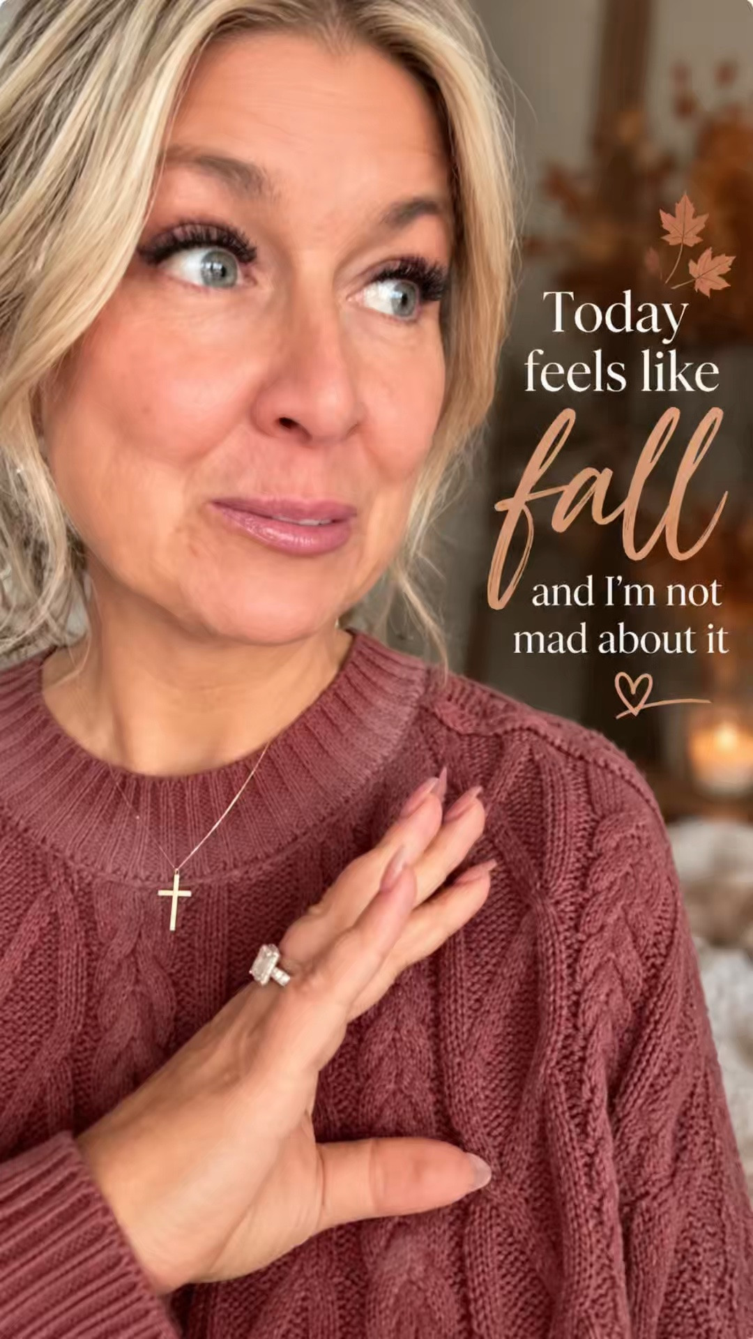 Easy fall outfit for midsize women 🍂🤎 Cozy, flattering and comfortable—exactly what I want for everyday fall style. Perfect for midsize women over 50 who want simple outfits that still feel put together.