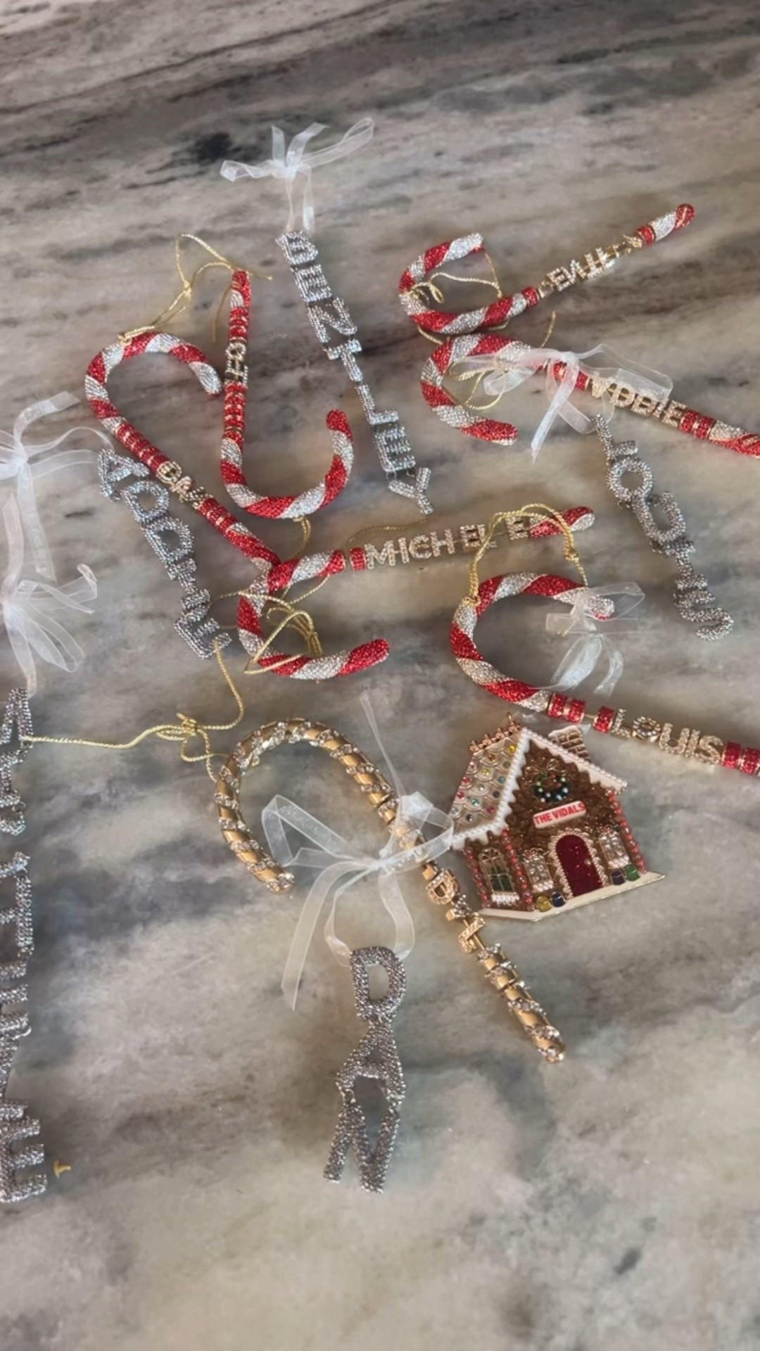 BaubleBar custom ornaments. Currently 20% off! 