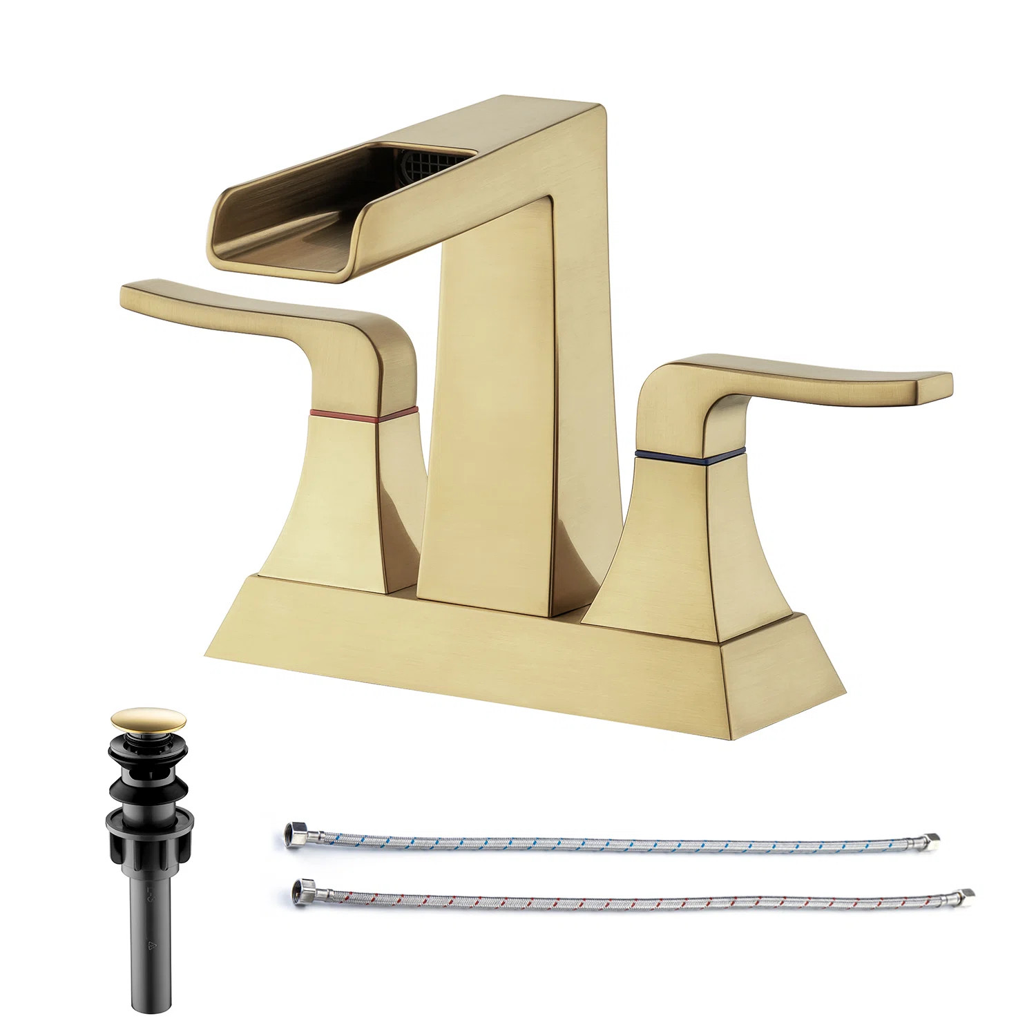 Centerset 2-handle Bathroom Faucet with Drain Assembly RX3002LSJ | Wayfair North America