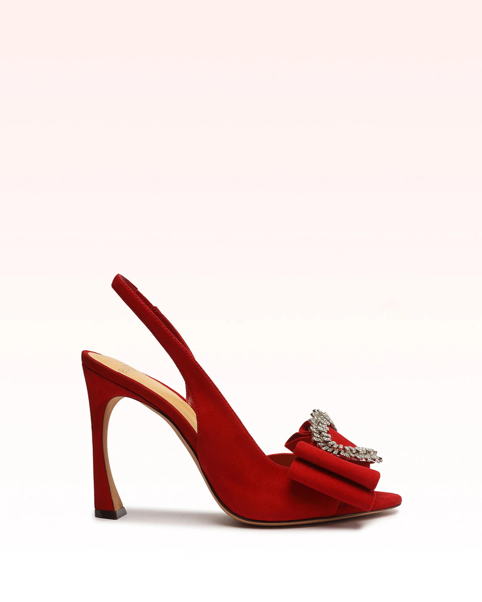 Maddie Peep Toe Suede Pump | Alexandre Birman