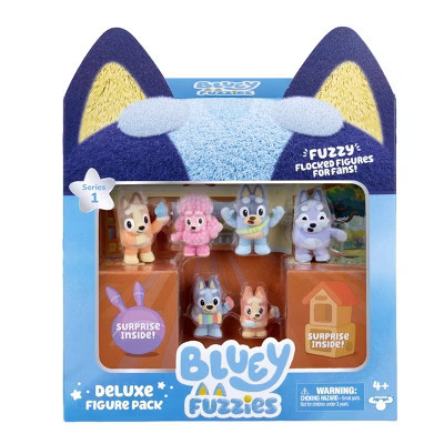 Bluey Fuzzies Deluxe Figure Pack | Target