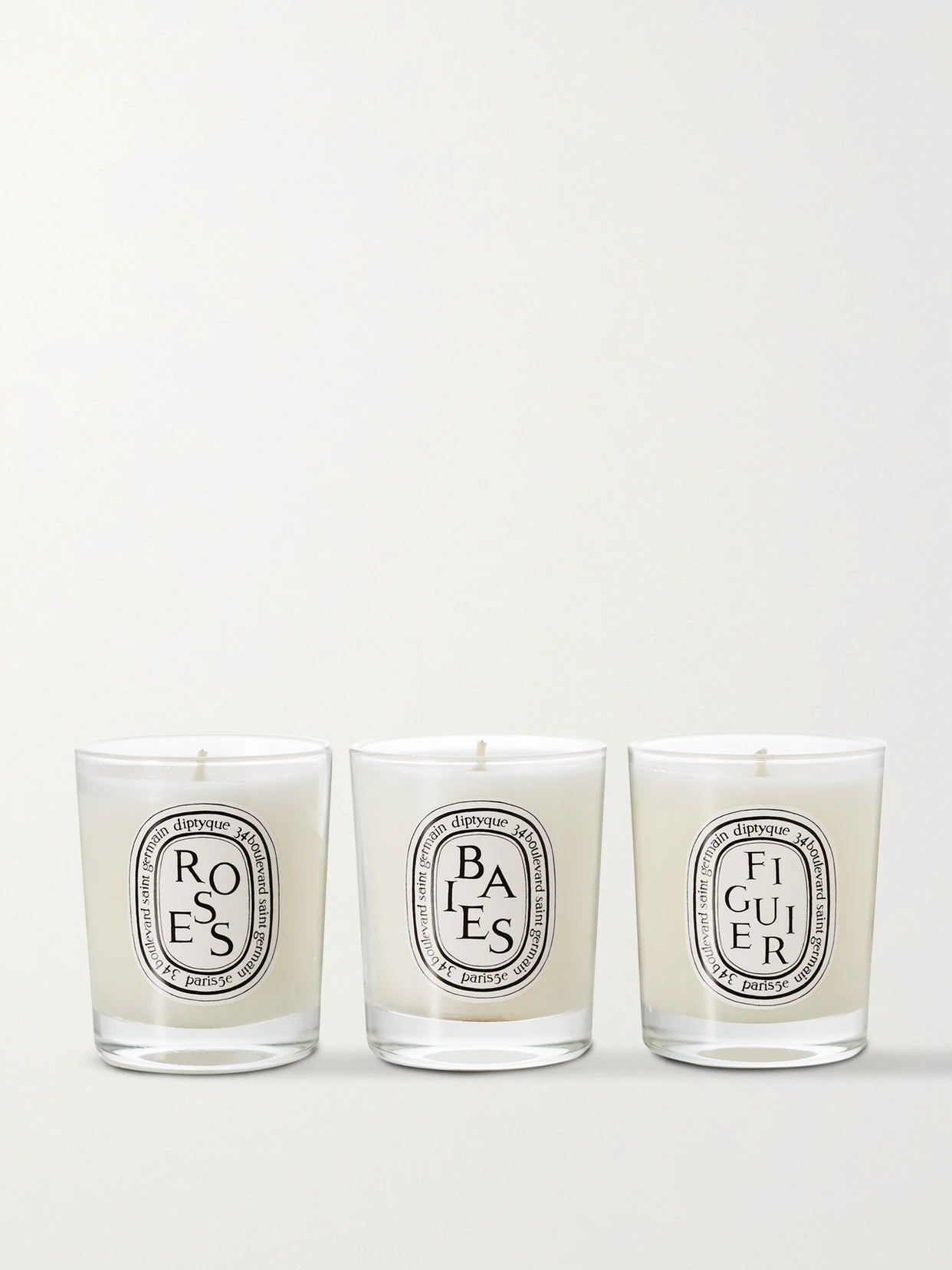 Diptyque - Set Of Three Scented Candles, 3 X 70g - one size | NET-A-PORTER (US)