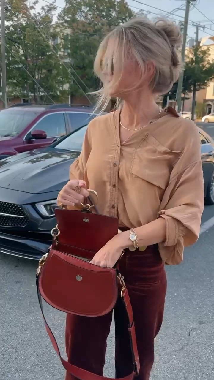 Date night outfit! 
Pants: Run TTS. Wearing size 25.
Top: runs oversized. Wearing size small. 

#LTKStyleTip #LTKBeauty #LTKSeasonal