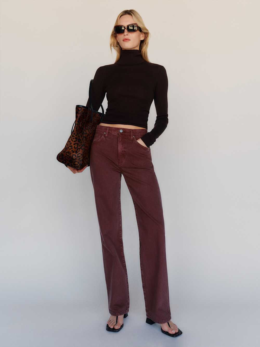 Val 90s Mid Rise Straight Jeans | Reformation (Global)