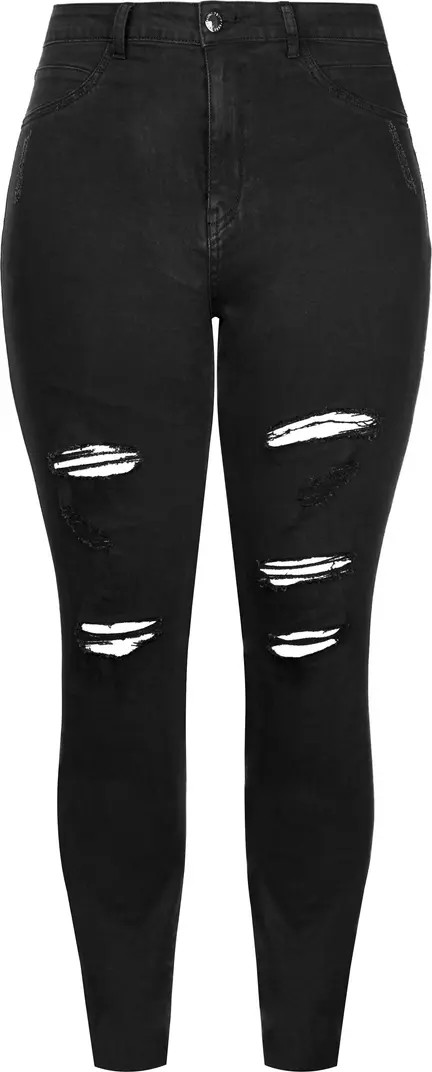 Rock 'n' Roll Ripped Skinny Jeans | Nordstrom