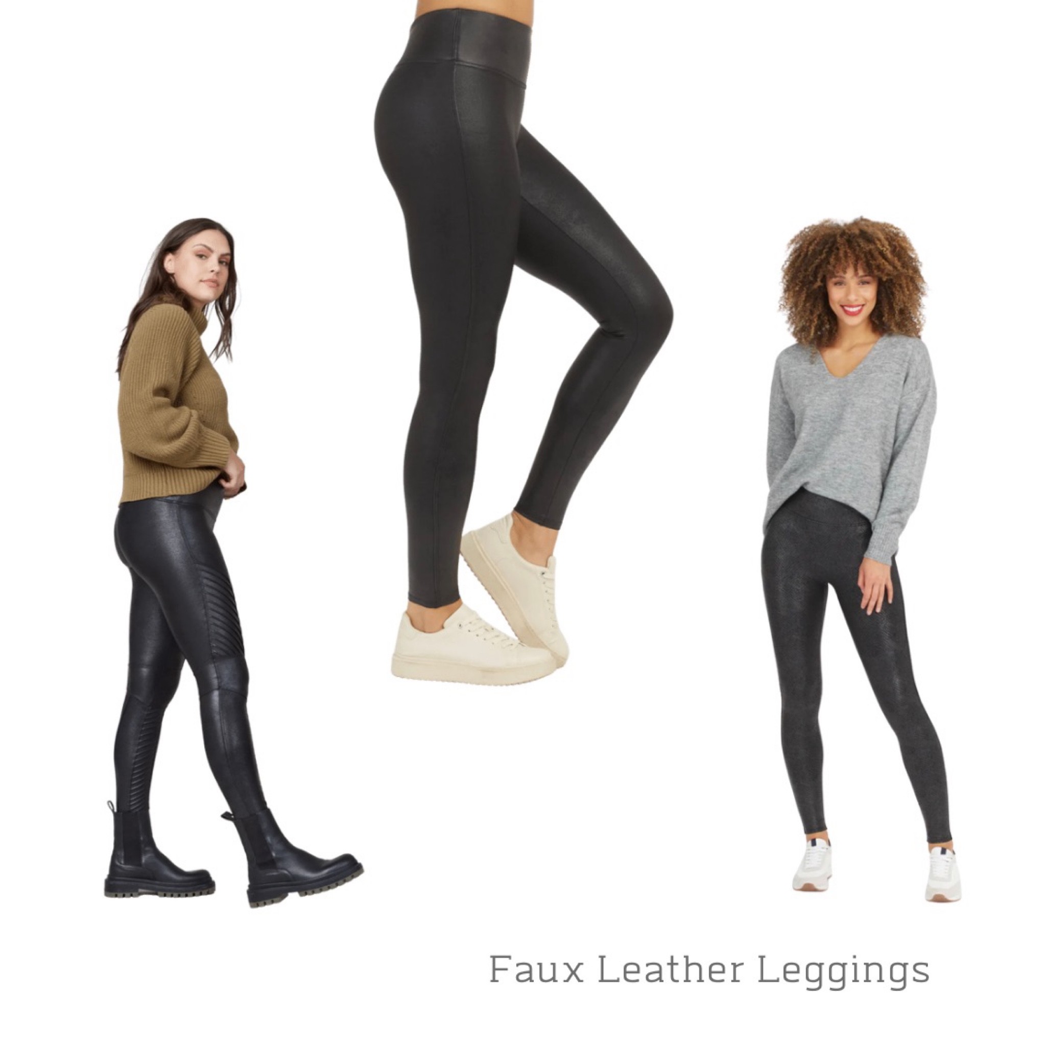 Faux Leather Leggings 
#fauxleather #fashion #spanx

#LTKstyletip #LTKfit #LTKbeauty