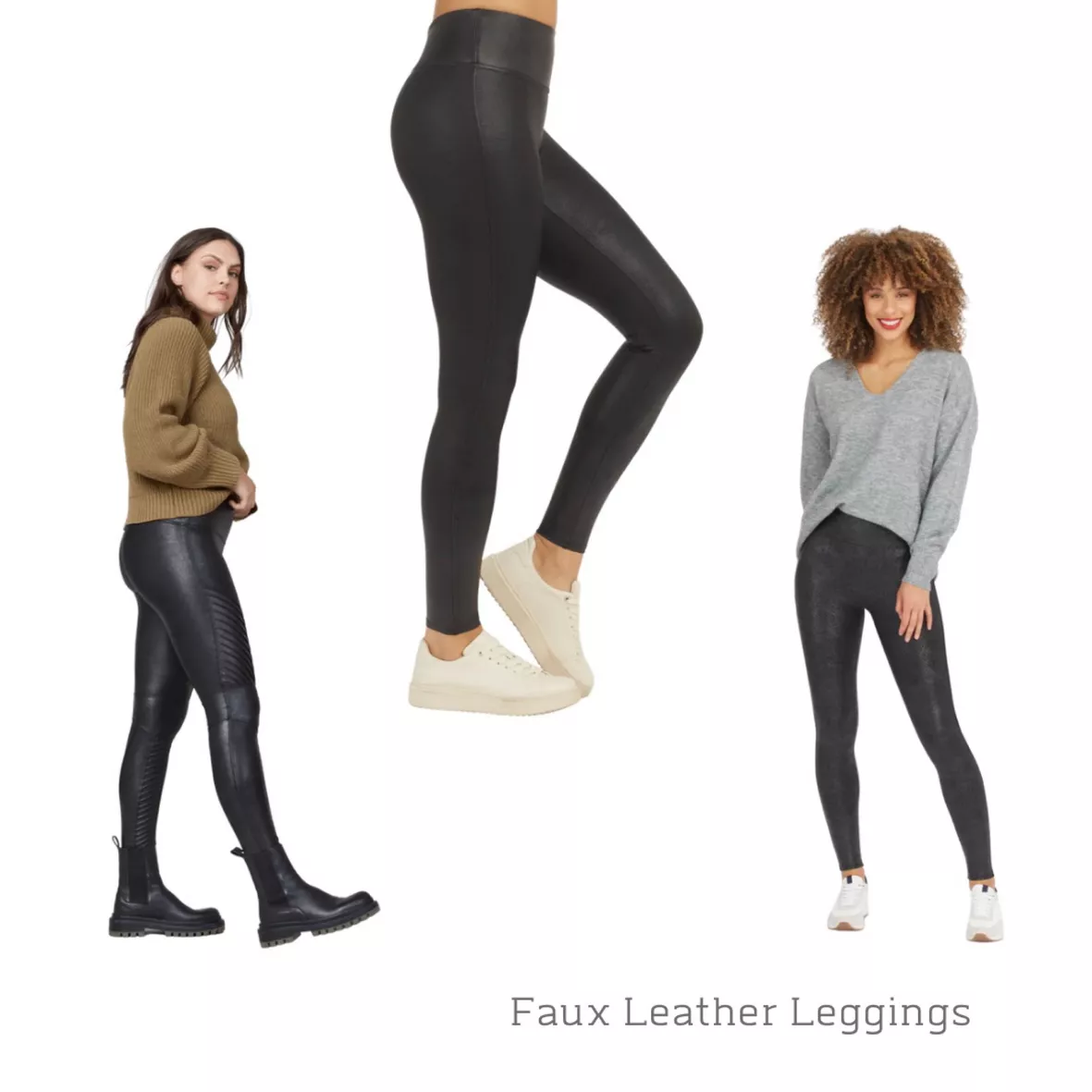 Faux Leather Moto Leggings curated on LTK