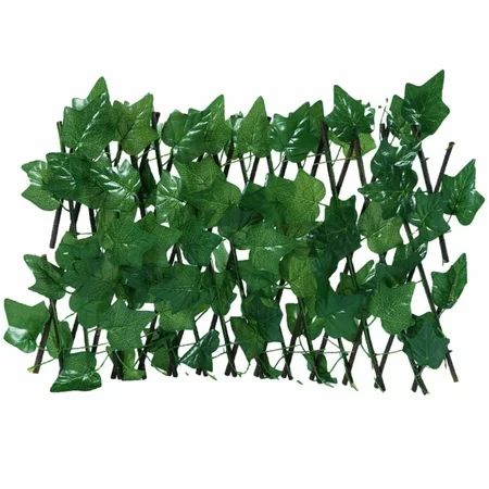 Fence Privacy Screen Expandable Faux Plant Leaf Fencing Panel | Walmart (US)