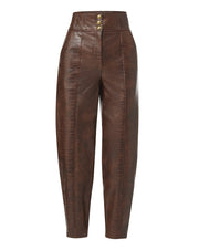 Carbella Vegan-Leather Pant | Veronica Beard