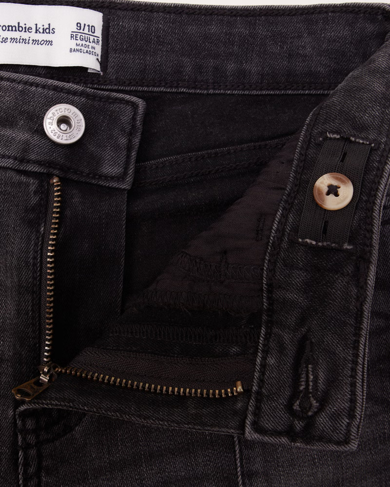 high rise mini mom jeans | Abercrombie & Fitch (US)