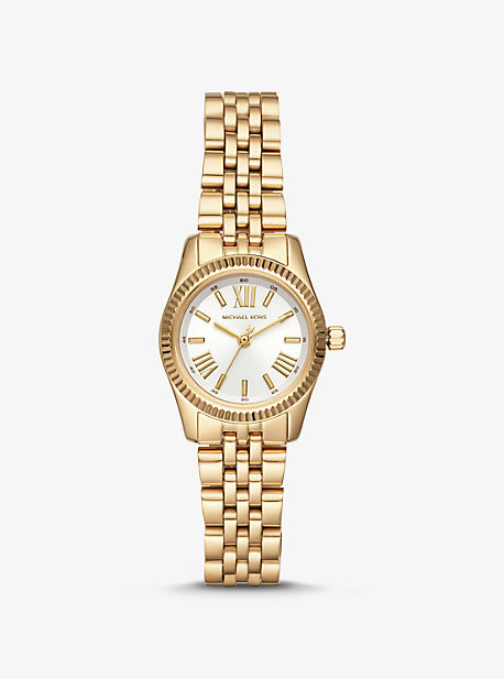 Petite Lexington Gold-Tone Watch | Michael Kors US