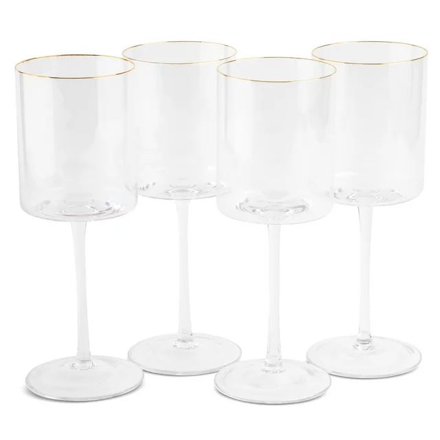 Thyme & Table Wine Glasses, 15 oz, 4 Piece Set | Walmart (US)