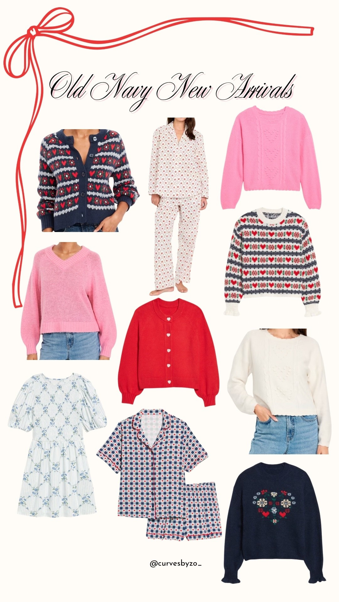 Old Navy new arrivals- so many cute sweaters and colorful designs 
50% off everything if you’re a card holder 

#LTKSaleAlert #LTKPlusSize #LTKHoliday