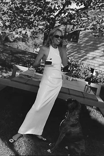Ronny Kobo Virt Dress | Anthropologie (US)