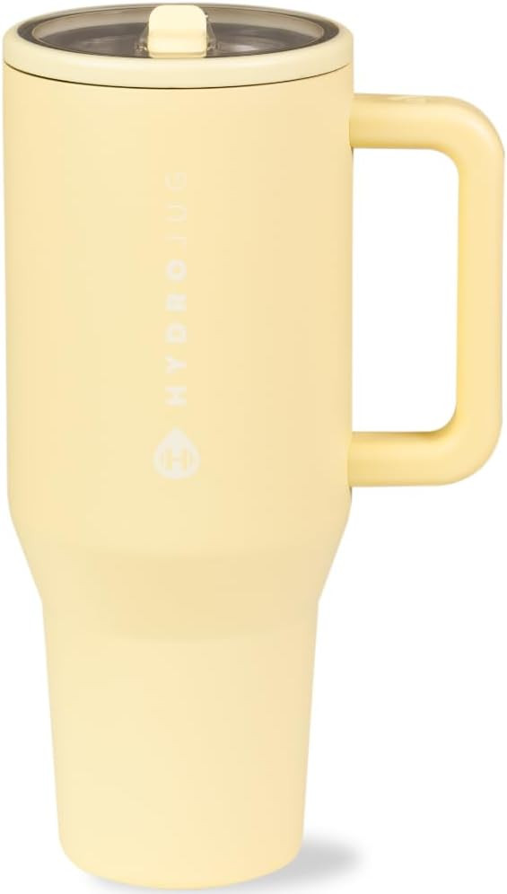 HydroJug Traveler - 40 oz Water Bottle with Handle & Flip Straw - Fits in Cup Holder, Leak Resist... | Amazon (US)