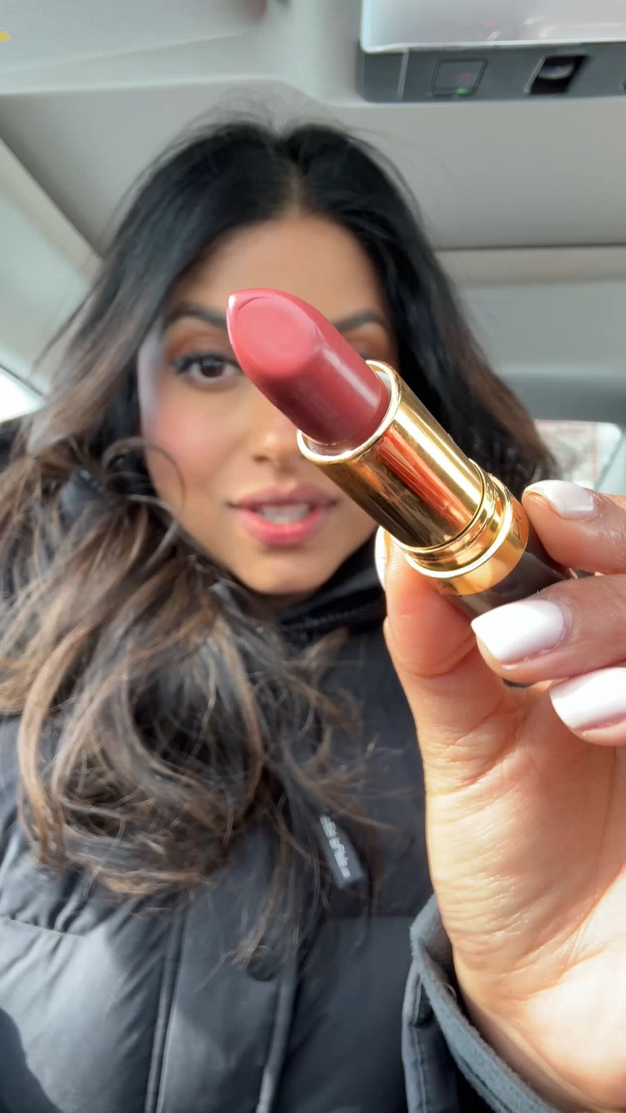 Loving everything about this @revlon lipstick - in the shade Rum Raisin! 

 #LTKBeauty