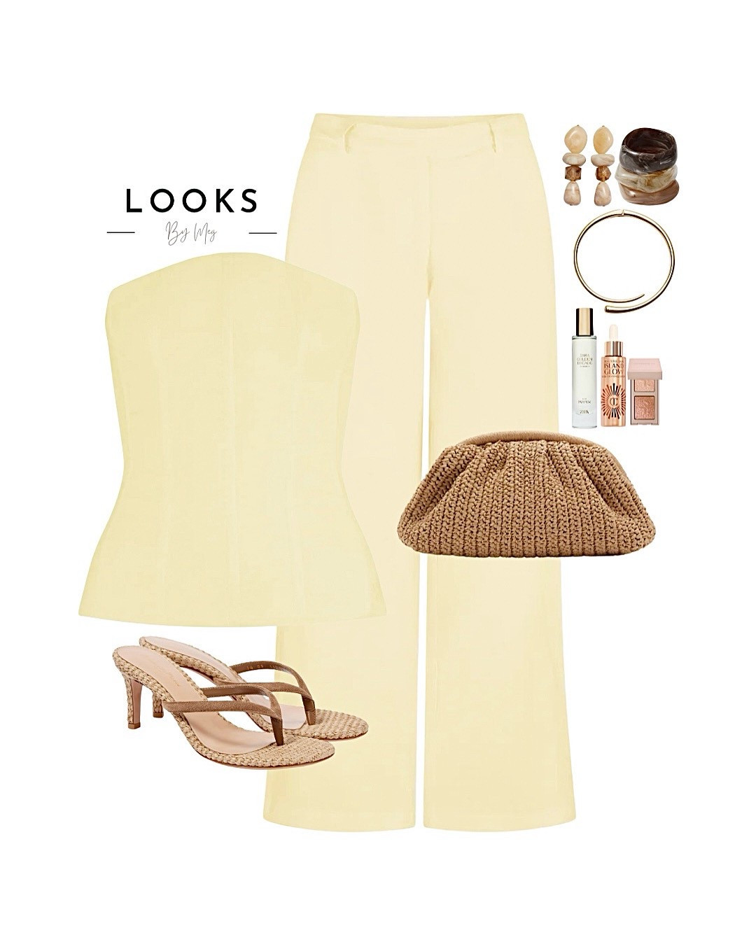 Holiday evening outfit inspo in the dreamiest co ord 💛🧈✨☀️

#LTKuk #LTKluxury #LTKsummer