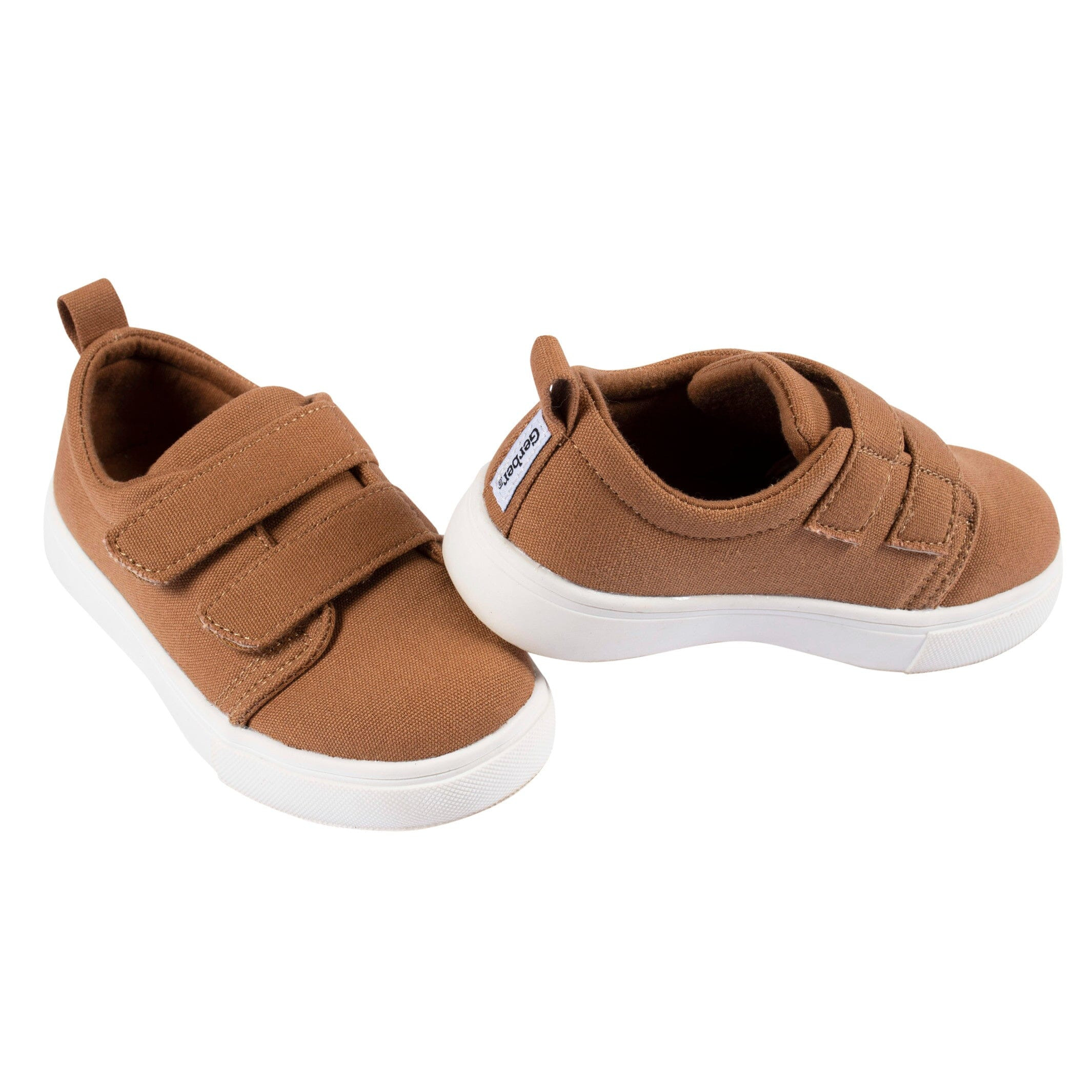 Infant & Toddler Boys Washed Rust Twill Strap Sneaker | Gerber Childrenswear