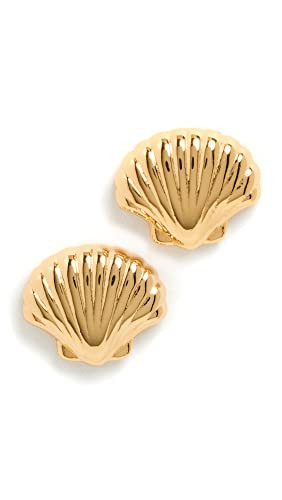 Lele Sadoughi Women's Coquille Stud Earrings, Gold, One Size | Amazon (US)