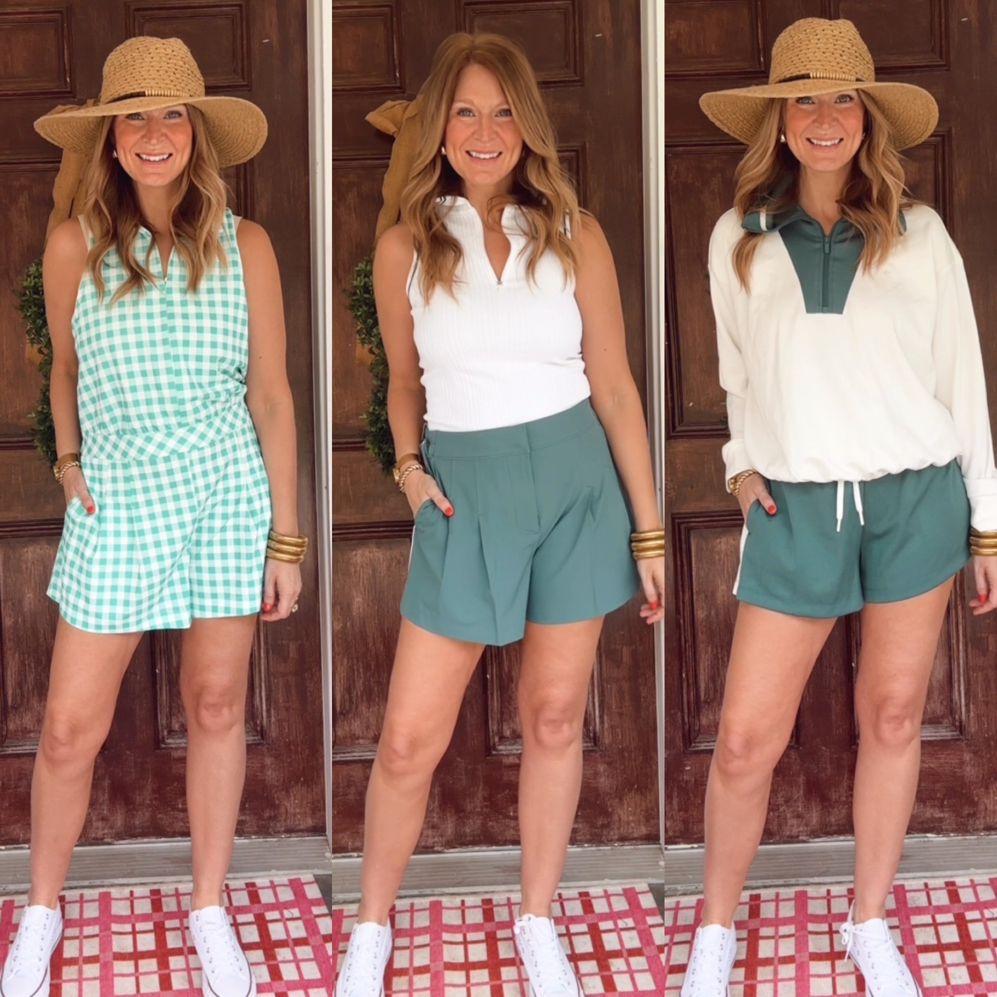 Golf or not, I’m wearing these outfits this spring! They’re so comfortable, lightweight, and ALL from Target! I’m in size M.

#targetstyle #golf #themasters #golfstyle #targetfinds
