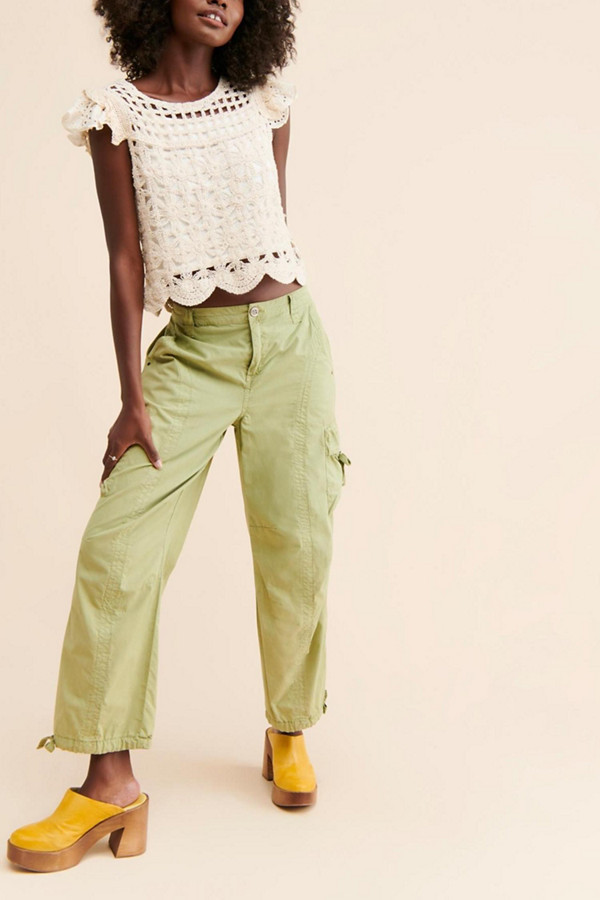 Scalloped Crochet Top | Nuuly