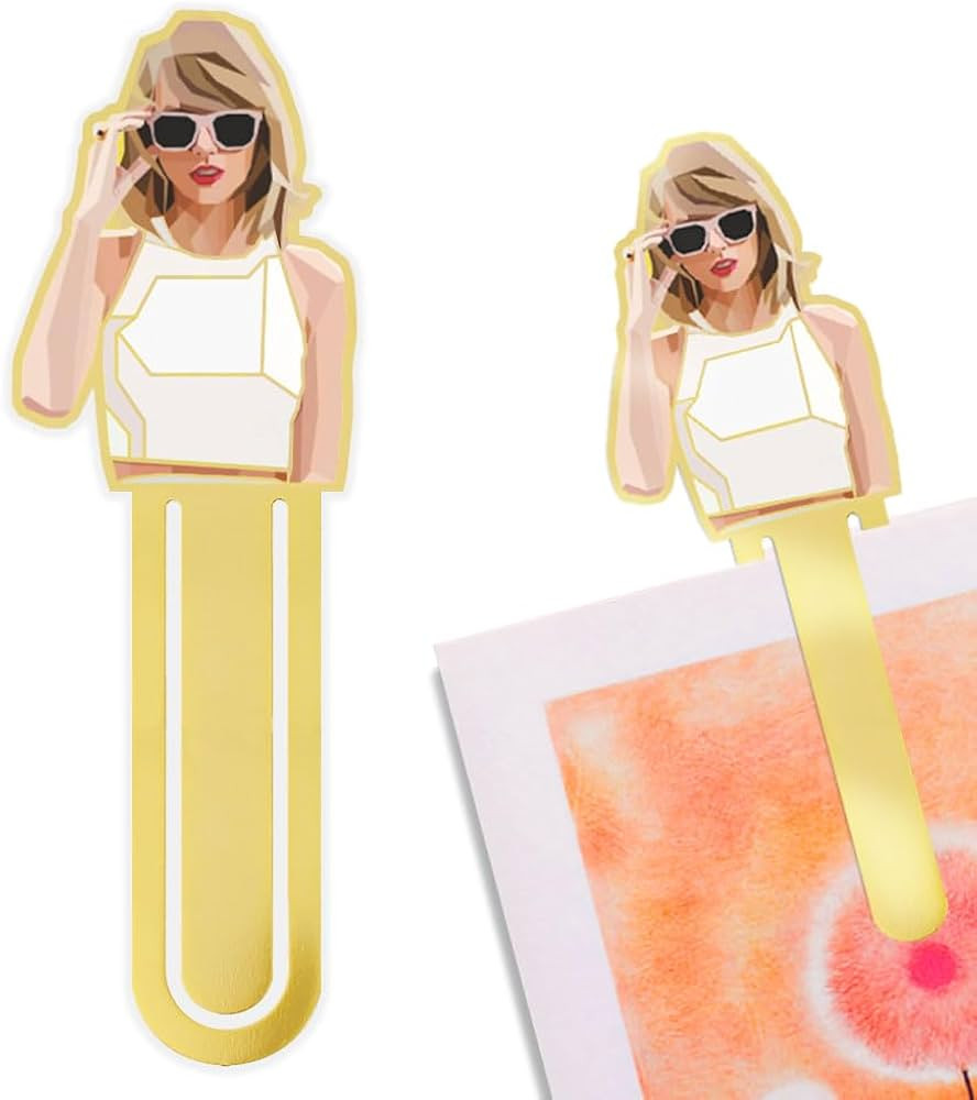 Metal Bookmark Singer Fan Gift Music Lover Merch Swifties Gifts Metal Bookmarks Teacher Appreciat... | Amazon (US)