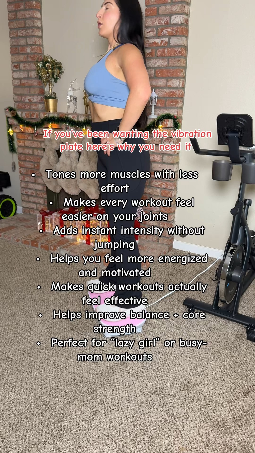 Been using a vibration plate since i started personal training over 10 years ago. The benefits for your body are remarkable. This is my fav one 

#LTKGiftGuide #LTKHoliday #LTKCyberWeek